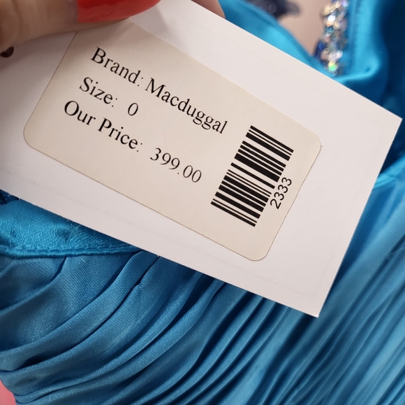 MacDuggal One Shoulder Prom Dress - Picture 4 of 4